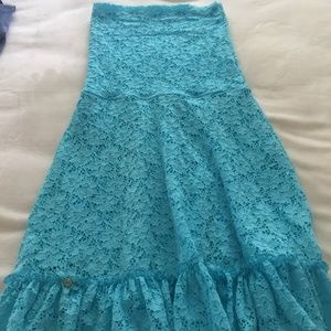 Betsy Johnson Tube Top Coverup!